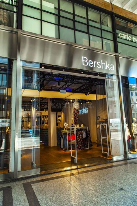 bershka store editorial photo image  retailer sale