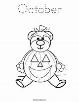 Coloring October Built California Usa Halloween sketch template