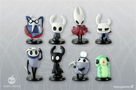 stunning hollow knight mini figurines   home   shelf