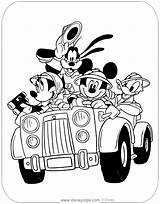 Mickey Topolino Mouse Colora Amici Disneyclips Funstuff sketch template