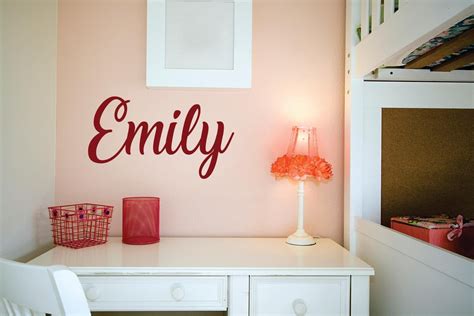 personalized  vinyl decal sticker custom initial wall art