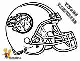 Coloring Football Pages Nfl Helmets Helmet College Tennessee Logo Titans Sheets Clipart Printable Drawing Kids Ravens Color Clip Book Gif sketch template