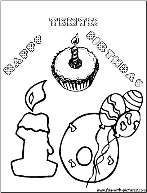 happy  birthday coloring sheets coloring pages
