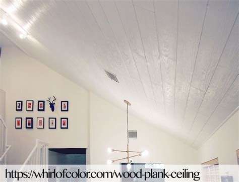 plank ceiling whirl  color