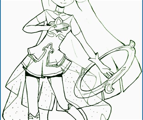 princess lolirock coloring pages