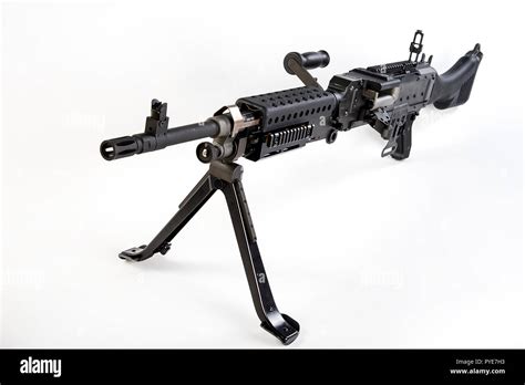 bravo machine gun  res stock photography  images alamy