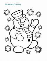 Coloring Christmas Snowman Worksheets Sheet Ages Esl sketch template