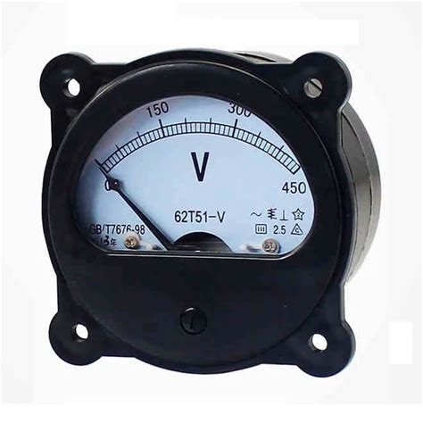 pointer ac voltage meter generator  analog meter mechanical