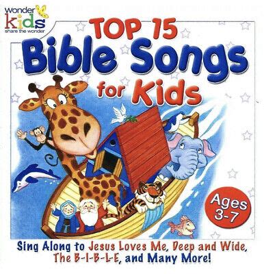 top  bible songs  kids cd  ebay