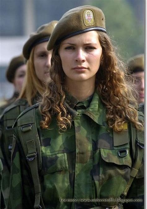 Beautiful Russian Women Army Women Army