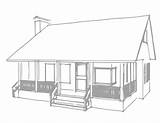 Porch Front Sketch Drawing Clipart House Porches Openclipart Clip Drawings Enclosed Old Construction Sketches Back Vectors Paintingvalley Deck Architecture Transparent sketch template