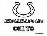 Colts Indianapolis sketch template
