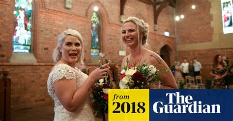 more than 3 000 same sex couples wed in australia in first half of year