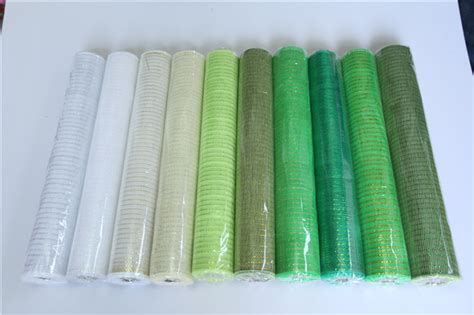 flower wrapping mesh ribbon roll