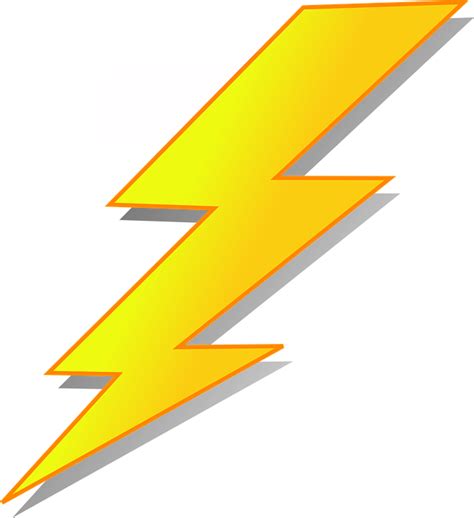 flash lightning thunderstorm  vector graphic  pixabay