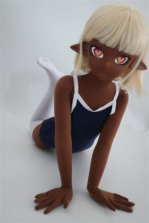 138cm Estartek 1 1 Japan Anime Sakura Elf Sex Doll Tan Skin Blue