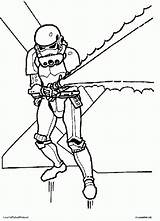 Trooper sketch template