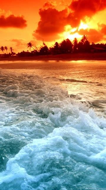 tropical beach sunset hd desktop wallpapers high definition desktop background