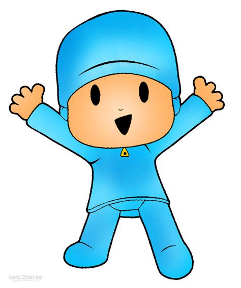 dibujos de pocoyo  colorear paginas  imprimir gratis