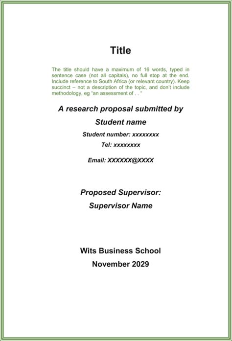 research proposal templates  examples
