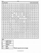 Number Color Coloring Minecraft Lava Bucket Pages Advanced Worksheets Printable Squared Math 7cn Grade Sheets Numbers Ren Kylo 5th Mystery sketch template