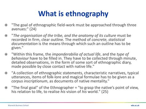 ethnography lecture powerpoint    id