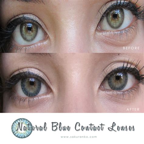 Natural Blue Contact Lenses Homemade Porn