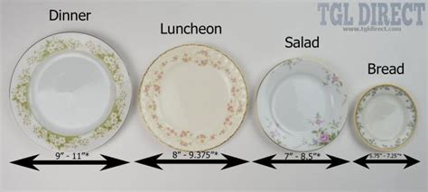 replacement dinnerware plate types identifying plates