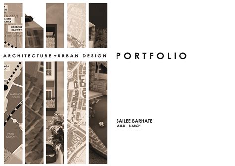 architecture urban design portfolio  sailee barhate issuu