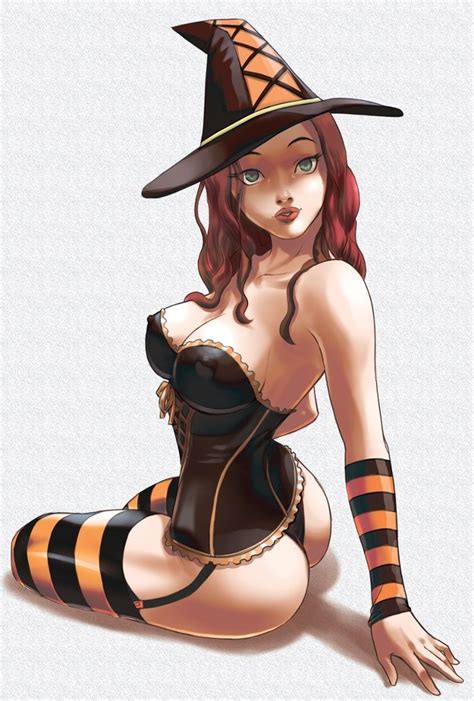 Sexy Anime Witch Witches And Witçhcraft Pinterest