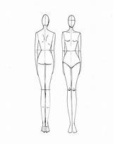 Drawing Fashion Mannequin Croquis Models Sketching Model Clothes Sketches Template Drawings Getdrawings Human Designs sketch template
