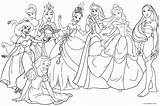 Mewarnai Princes sketch template
