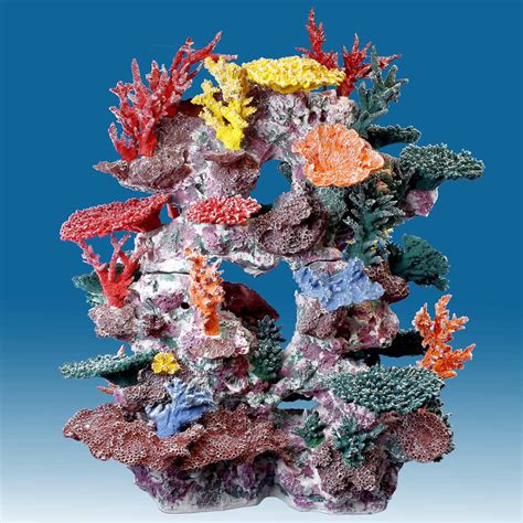 dmpnp tall coral reef fish tank decoration  saltwater aquariums