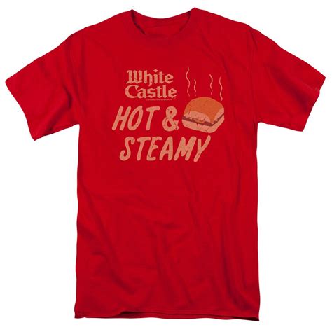 white castle hot and steamy licensed adult t shirt all sizes streetwear