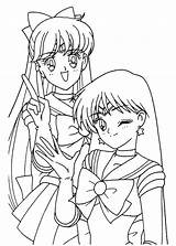 Sailor Moon Coloring Pages Venus Mars Lynch Marshawn Manga Scouts Book Stars Series Getdrawings Getcolorings Colouring Seguente Diapositive Precedente Sailormoon sketch template