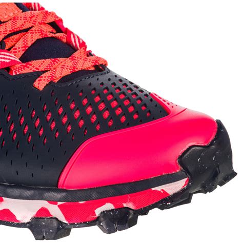 fh womens medium intensity field hockey shoes pink decathlon