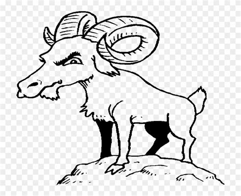 billy goat coloring page clipart  billy goats billy