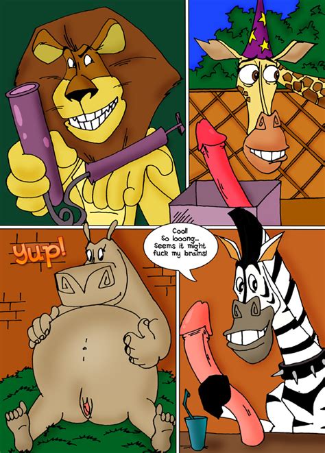 Post 3156404 Alex The Lion Comic Gloria Hippo Madagascar Marty The