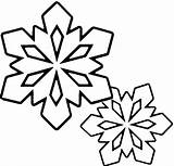 Snowflake Falling Clipart Clip Clipartmag Snowflakes Winter Coloring Pages sketch template