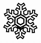 Snowflake Clipart Clip Holiday Cliparts Library sketch template