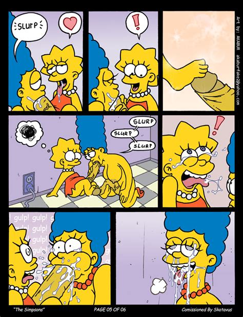 the simpsons page 05 by rubaka hentai foundry