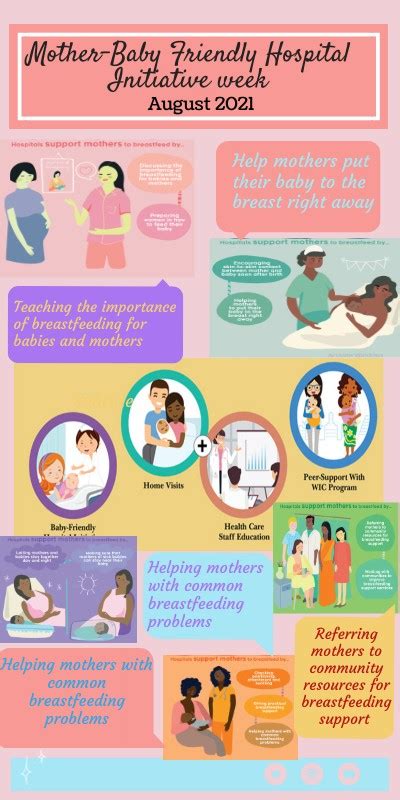 mother baby friendly hospital infographics