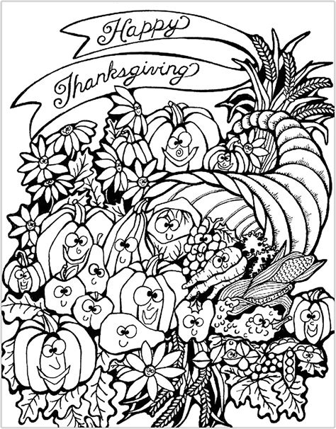 thanksgiving  kids thanksgiving kids coloring pages