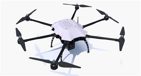 obj drone copter hexacopter