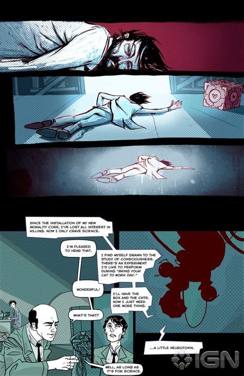 Glados Origin Story Told In Full Portal 2 Comic The Escapist