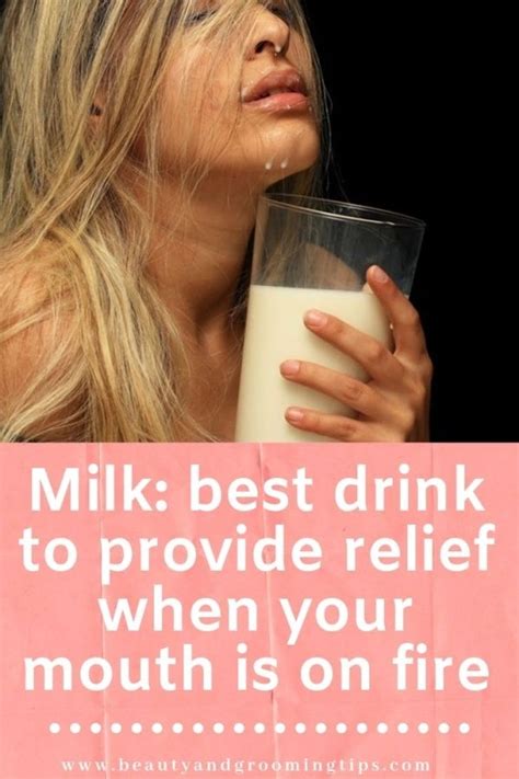 milk best drink to soothe burn from chili peppers and spicy foods beauty and personal grooming