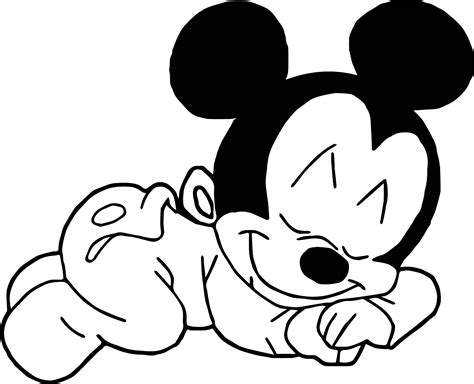 baby mickey mouse coloring pages  print froggi eomel