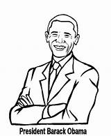 Obama Coloring Barack Pages President Family Awesome Drawing Caricature Color History Sheets Book Kids Clipart Month Getcolorings Getdrawings Easy Printable sketch template