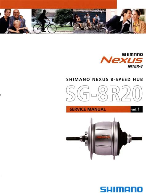 shimano nexus  speed bicycle hub service manual page