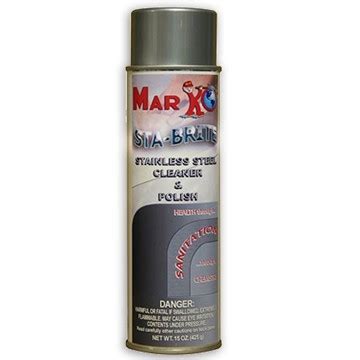 marko  janitorial supplies  aerosols sta brite stainless steel polish cleaner